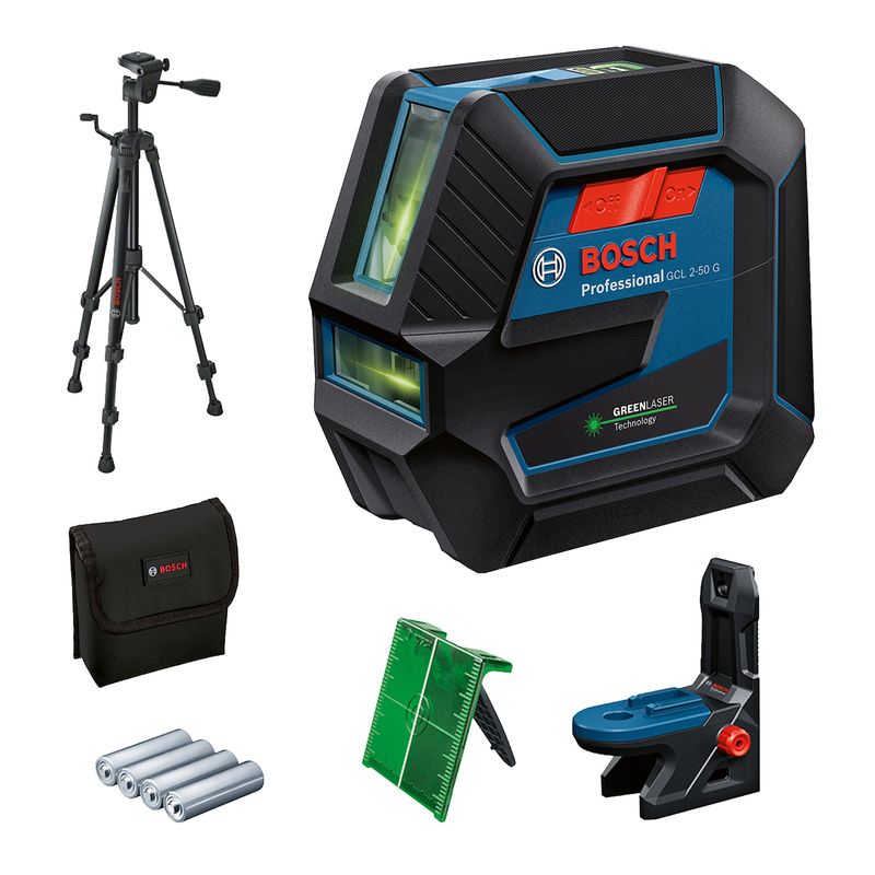 BOSCH - Nivel laser Combinado De Lineas Y Puntos GCL 2-50 G
