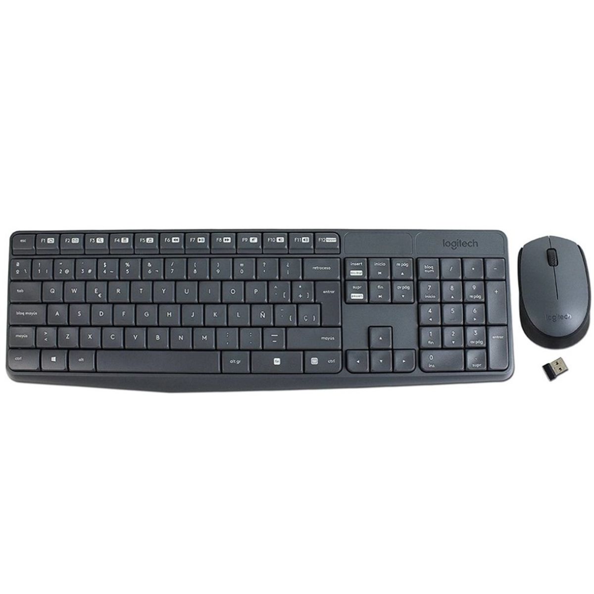 LOGITECH - Teclado + Mouse Logitech Inalámbrico MK235 v