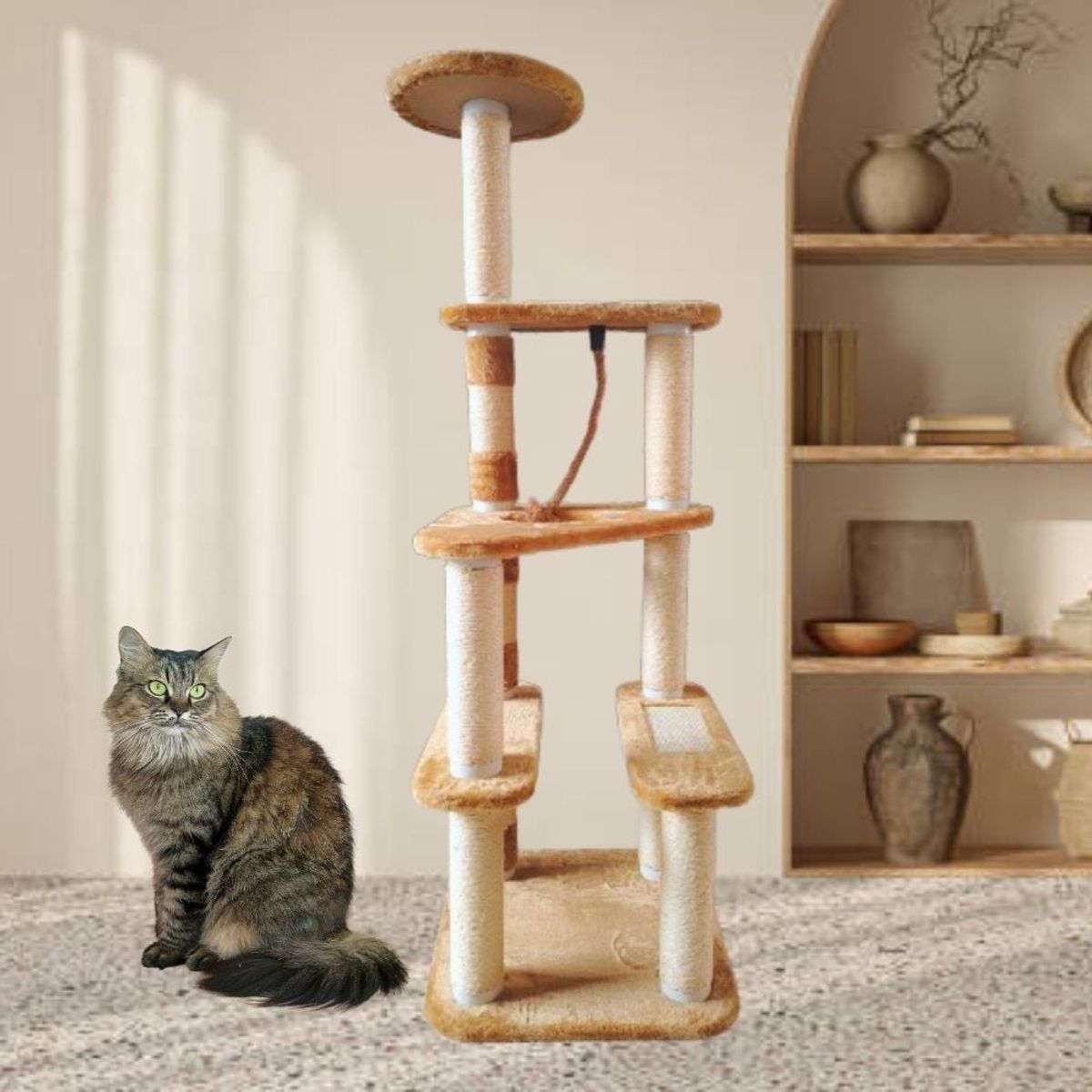 GENERICO - Gimnasio para Gatos Cinco Pisos