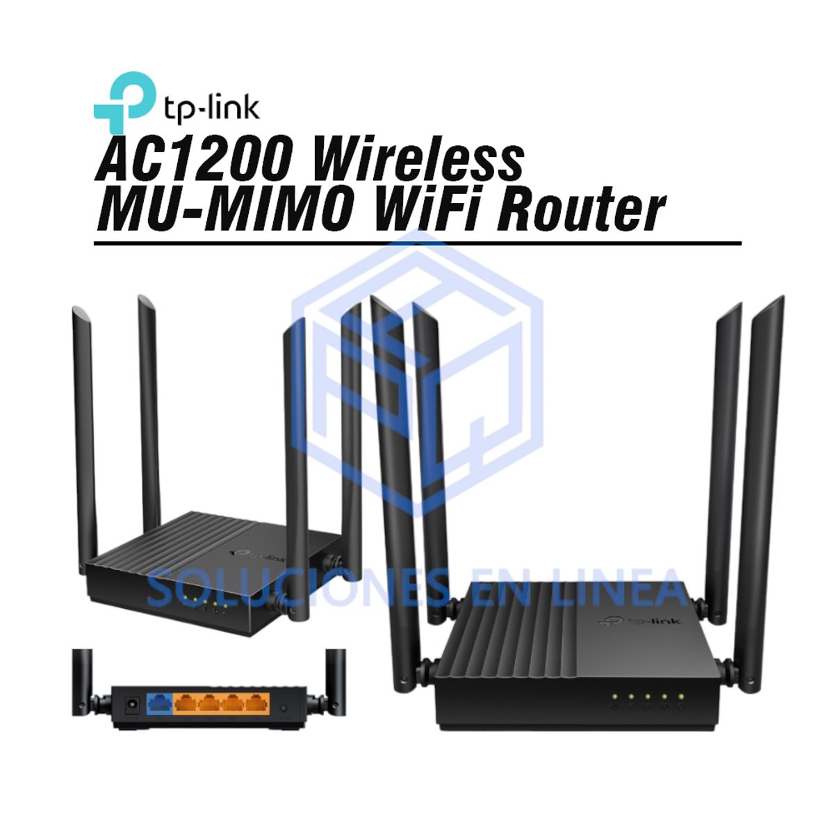 TP LINK - ROUTER WI-FI TP-LINK  ARCHER C64  DUAL BAND AC1200