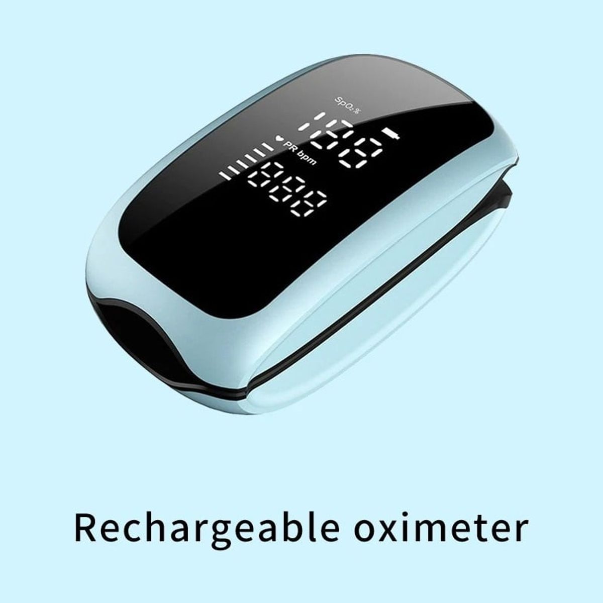 GENERICO - Oxímetro de Pulso Digital Recargable