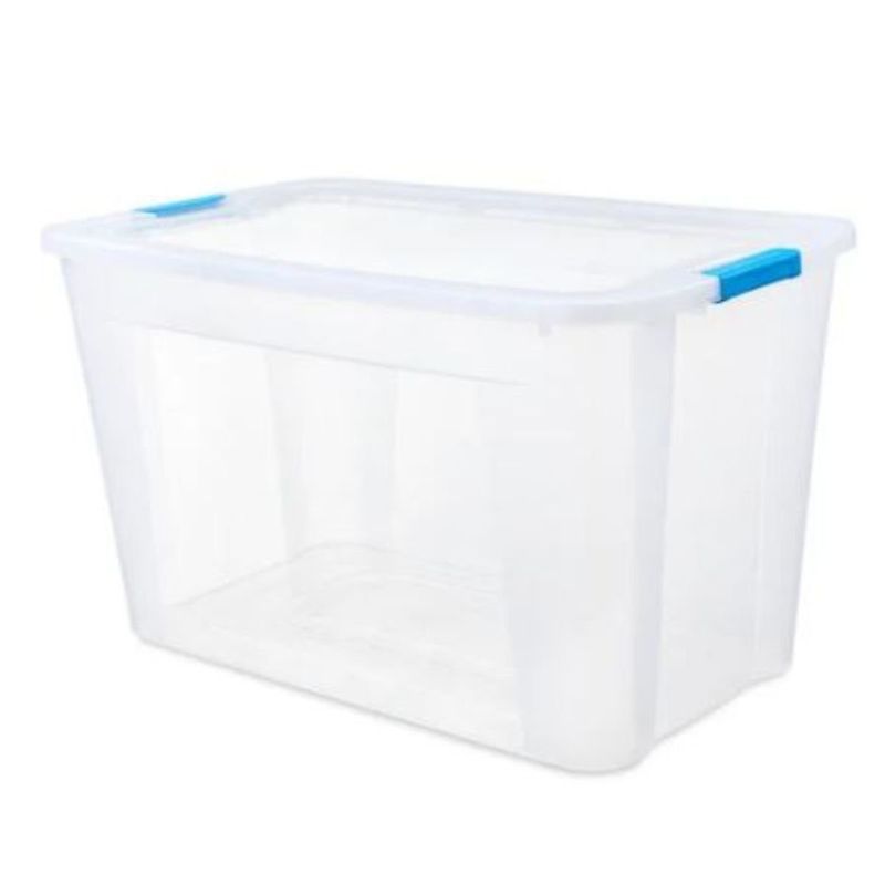 GENERICO - Caja De Plastico Super Fuerte Goliat Transparente