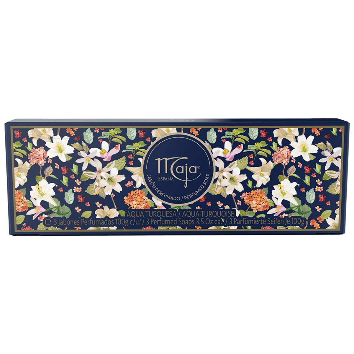 MAJA - Maja Jabón Aqua Turquesa Set 3 X 100g