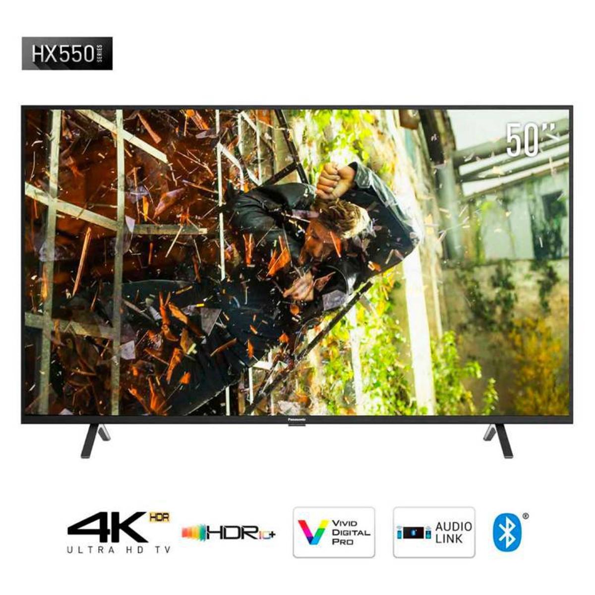PANASONIC - Televisor Panasonic 55 Led 4k Uhd Android Tv TC-55HX550P