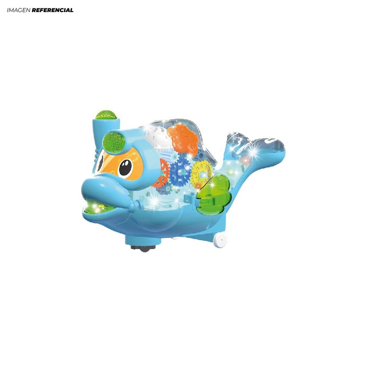 GENERICO - Juguete Didáctico Delfín Musical a pila