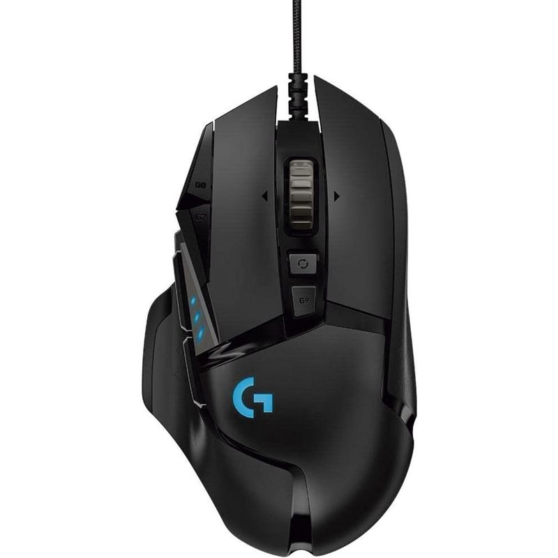 LOGITECH - MOUSE LOGITECH G502 X HERO USB 25K DPI LIGHTFORCE NEGRO