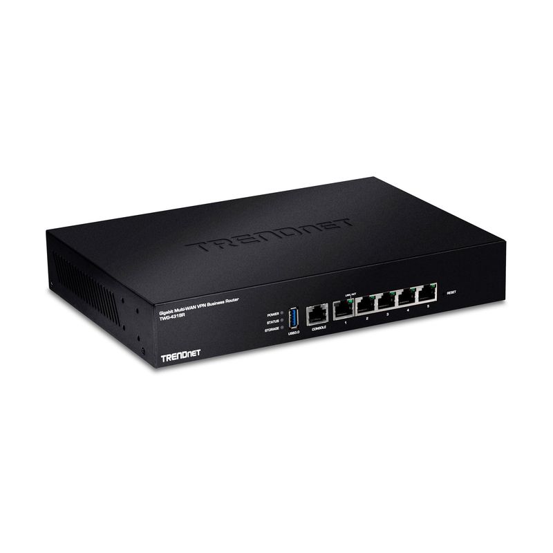 ROUTER EMPRESARIAL TRENDNET GIGABIT MULTI-WAN VPN PN TWG-431BR TRENDNET ...