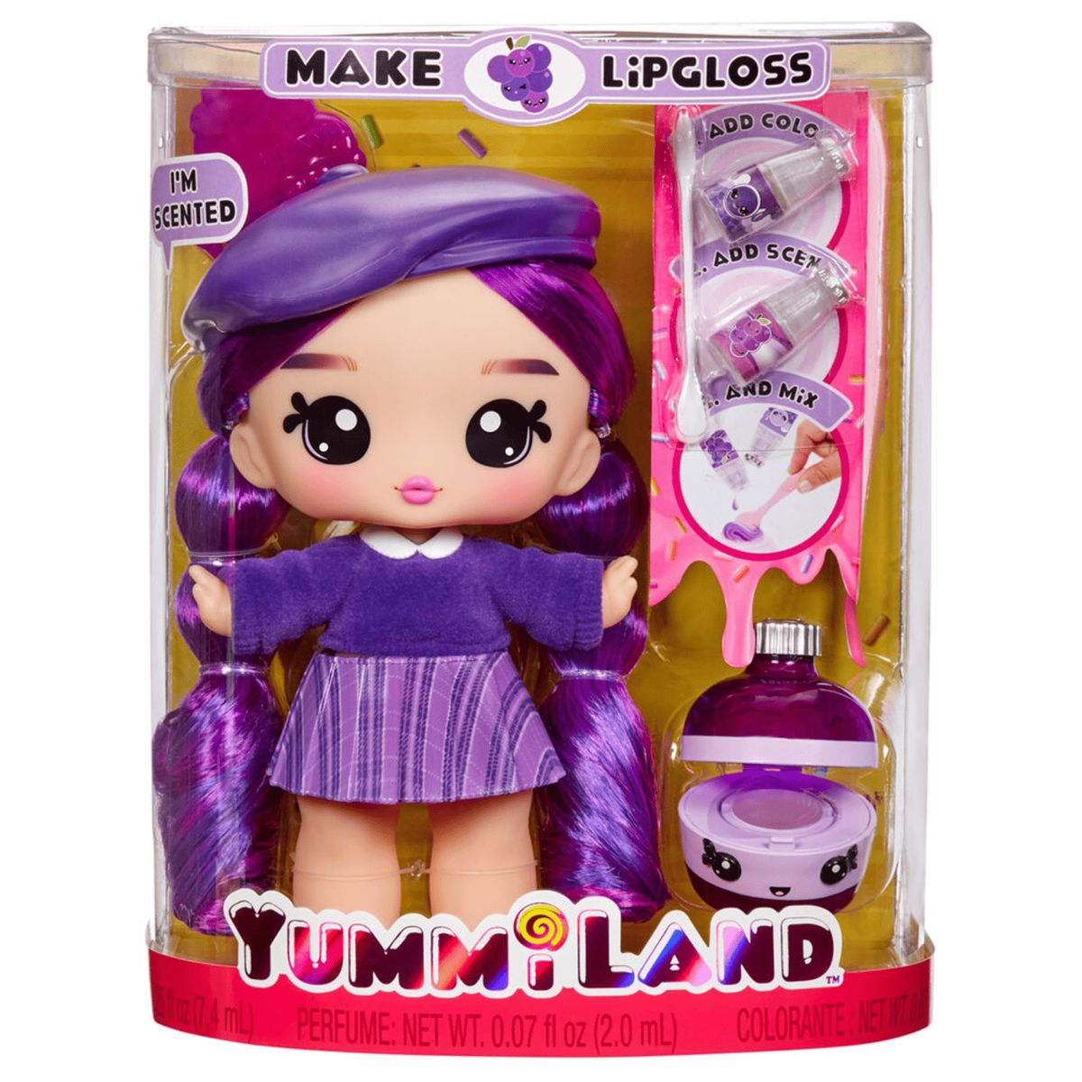MGA ENTERTAINMENT - Muñeca Yummiland Greta Grape