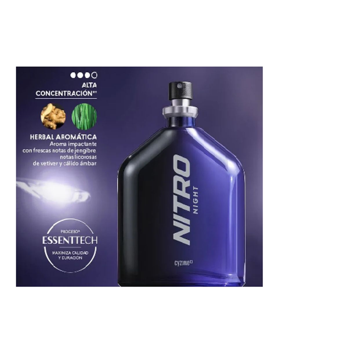 CYZONE - Cyzone Nitro nigth perfume de hombre