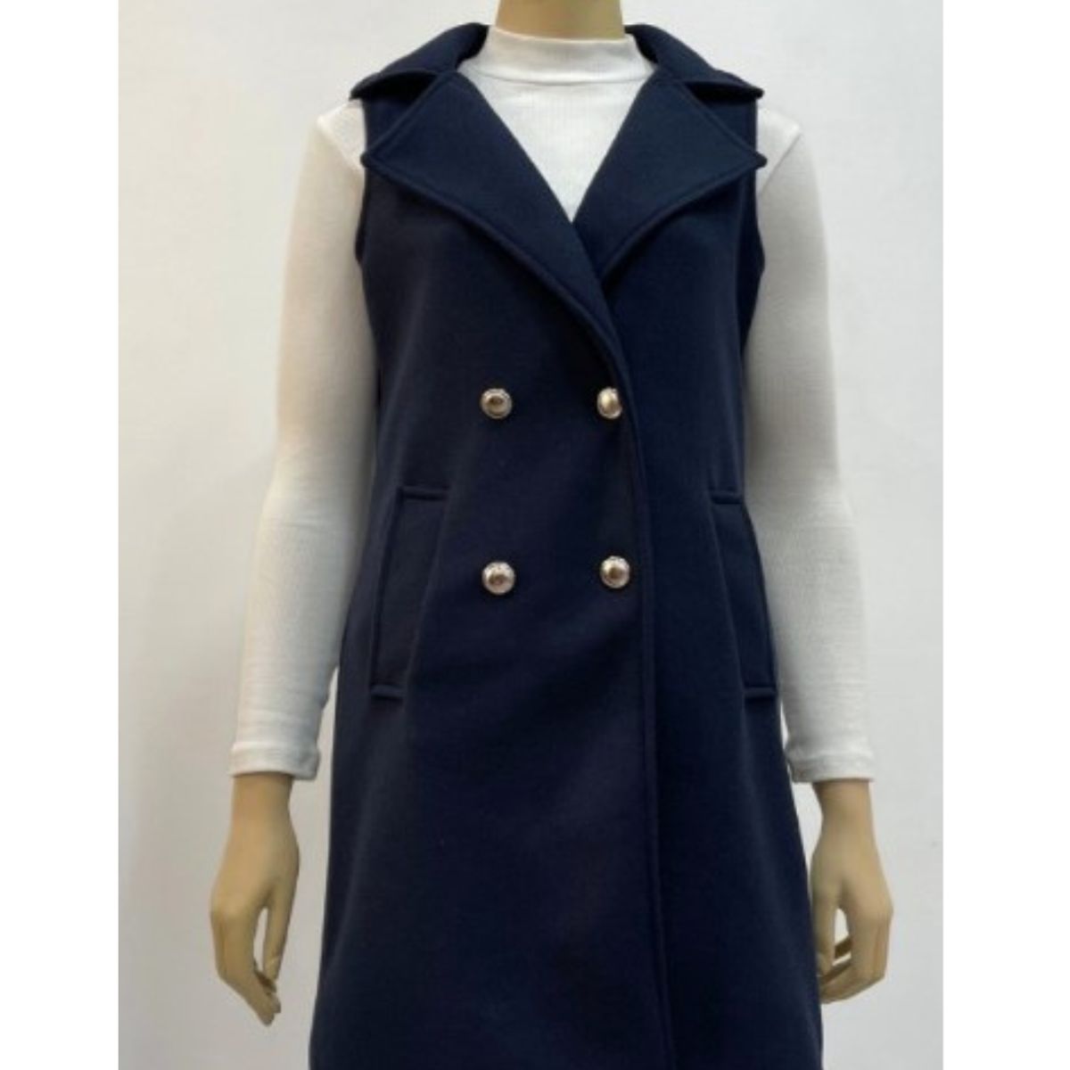 ALLEZ COLLECTION - CHALECO OLIVIA CASUAL ELEGANTE