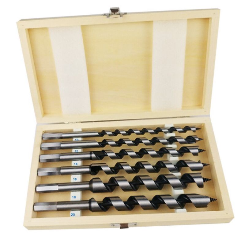 GENERICO - Set de 8 Brocas Barrenadoras para Madera 6-20mm
