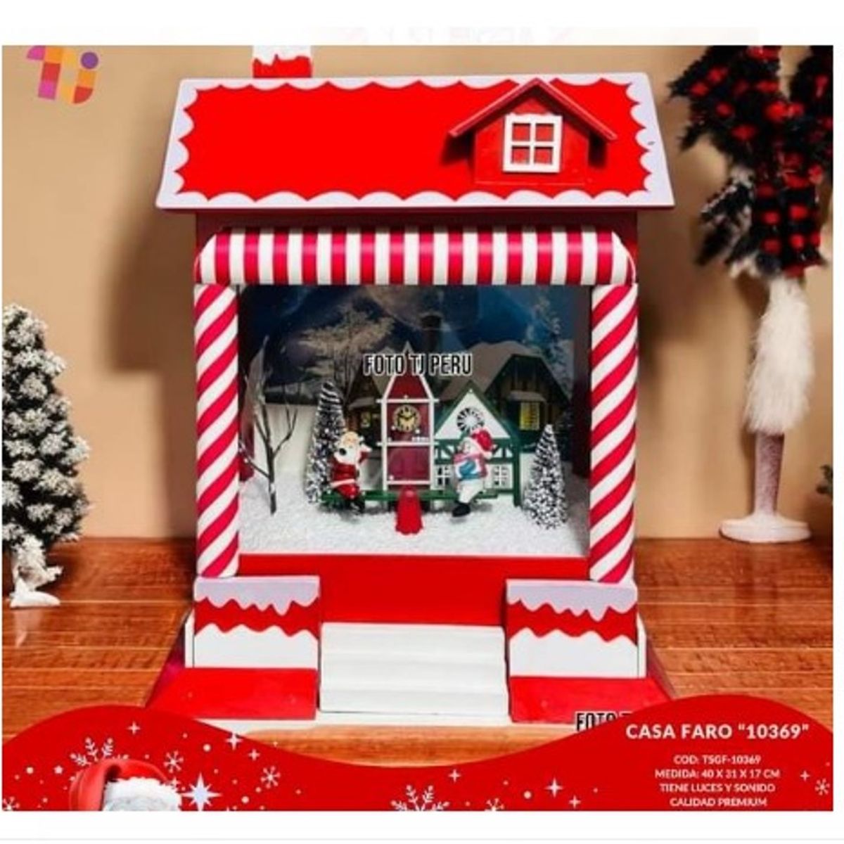 GENERICO - CASA FARO CON LUCES Y SONIDO CALIDAD A1
