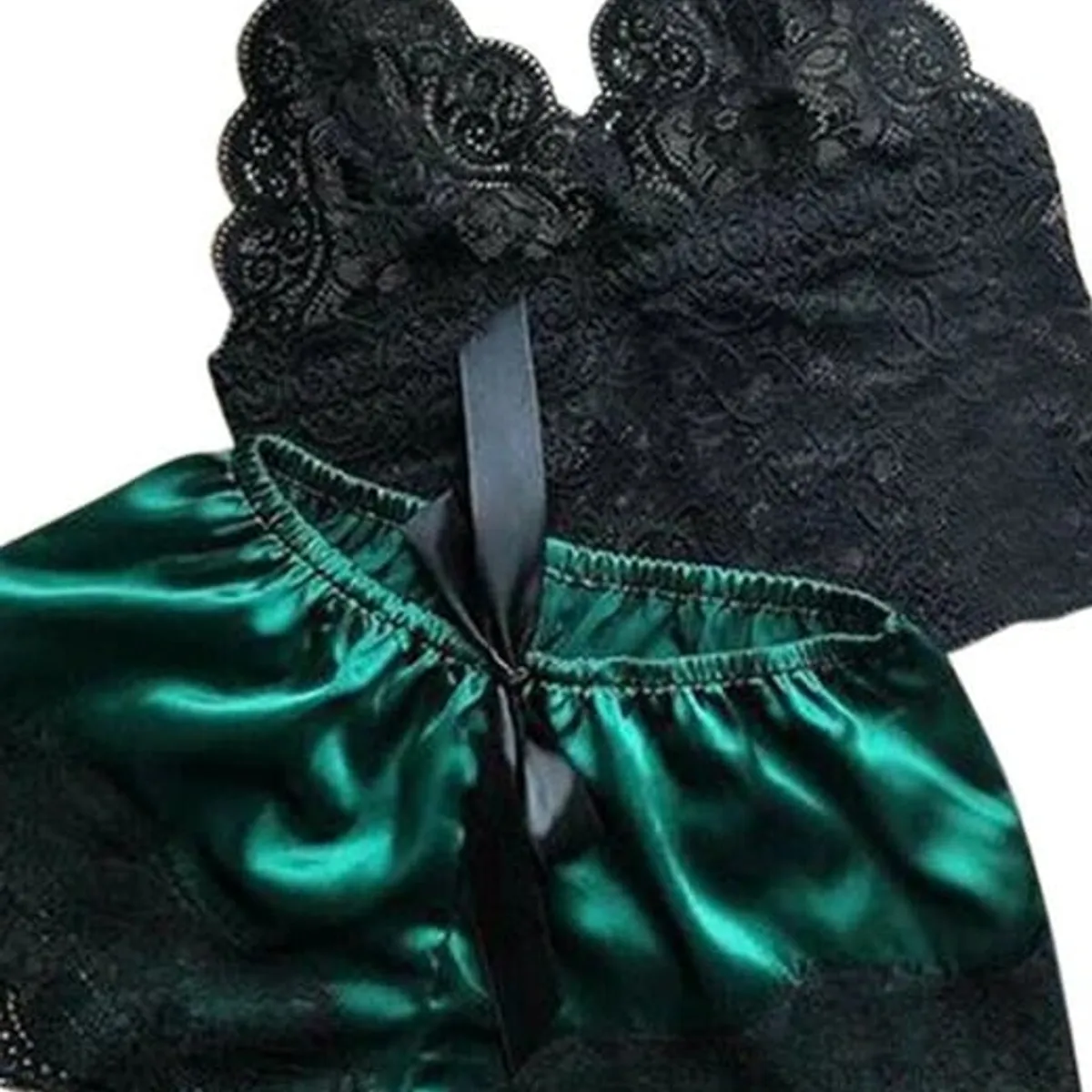 GENERICO - Ropa de encaje Lencería Green_.