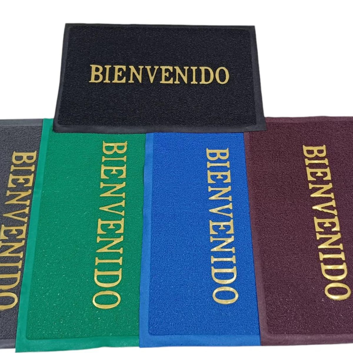 GENERICO - Felpudo Rectangular Bienvenido 60x40cm