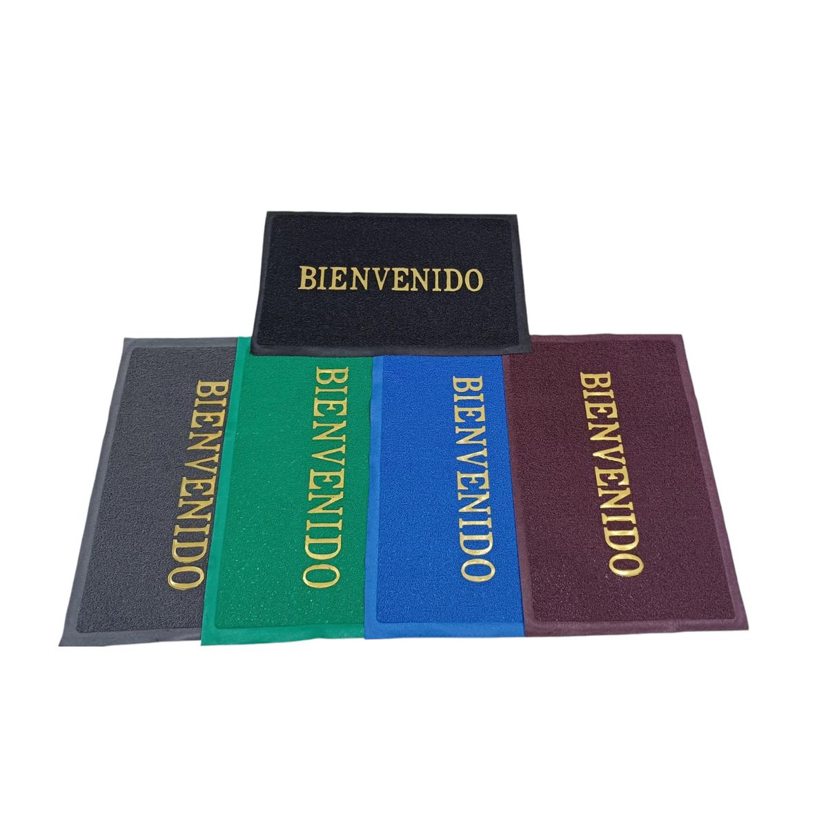 GENERICO - Felpudo Rectangular Bienvenido 60x40cm