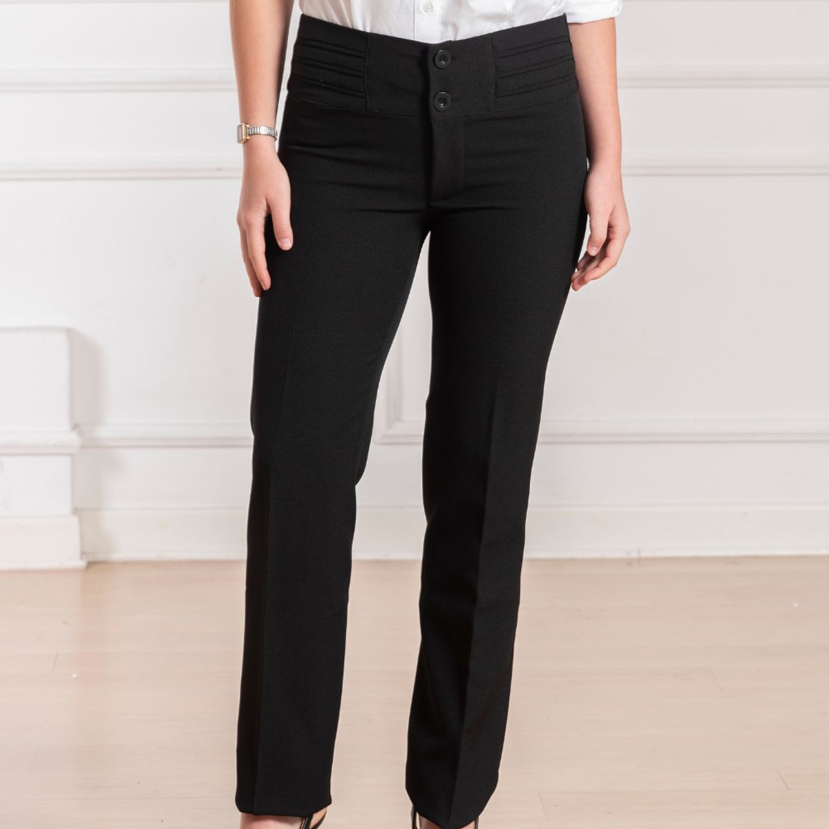 MELANGELS - Pantalón Almendra Mujer