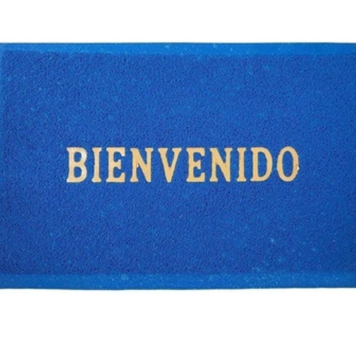 GENERICO - Felpudo Rectangular Bienvenido 60x40cm  UNIDAD