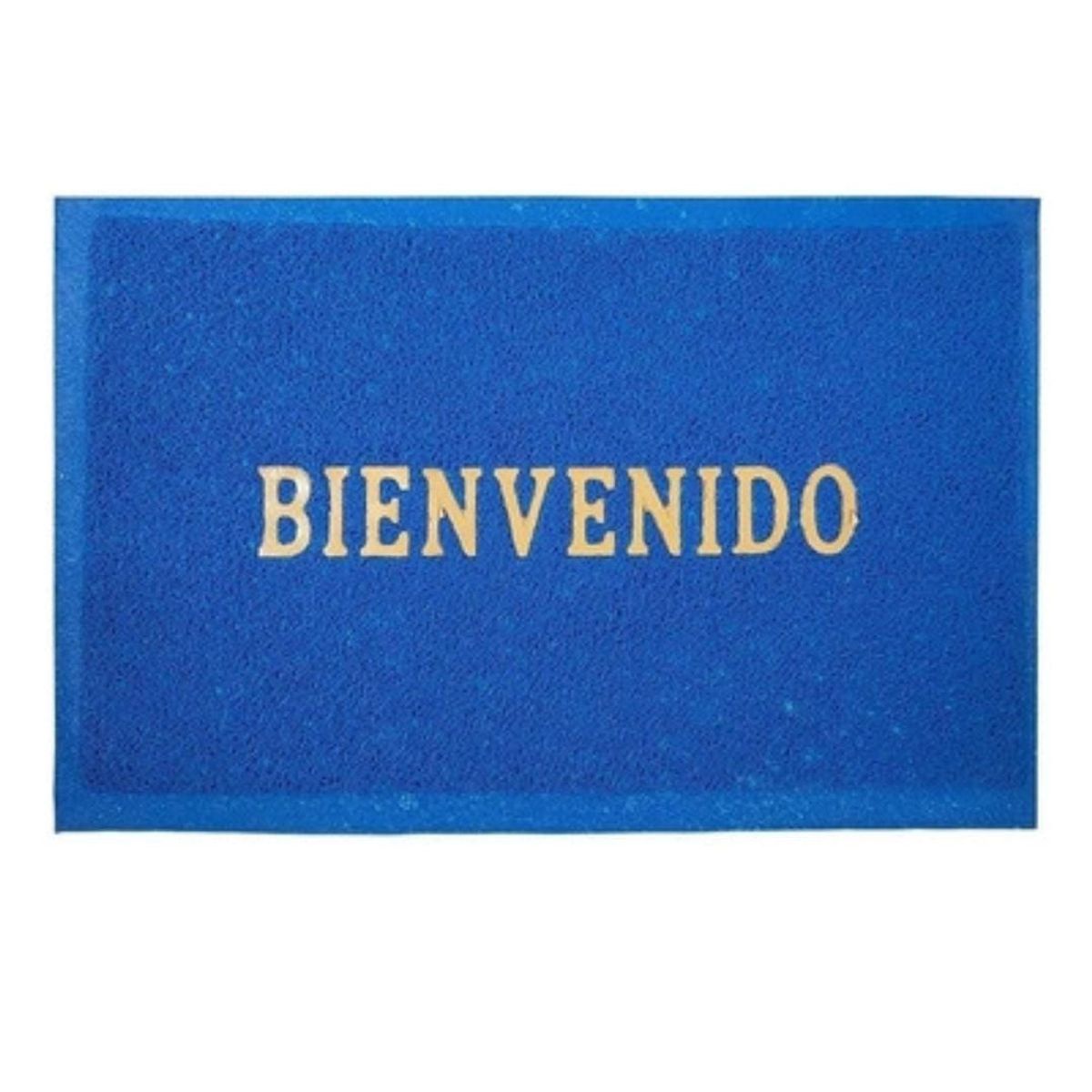 GENERICO - Felpudo Rectangular Bienvenido 60x40cm  UNIDAD