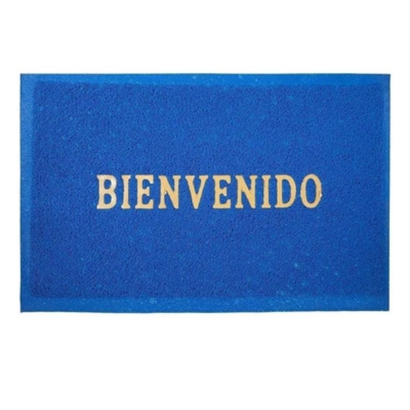 GENERICO - Felpudo Rectangular Bienvenido 60x40cm  UNIDAD