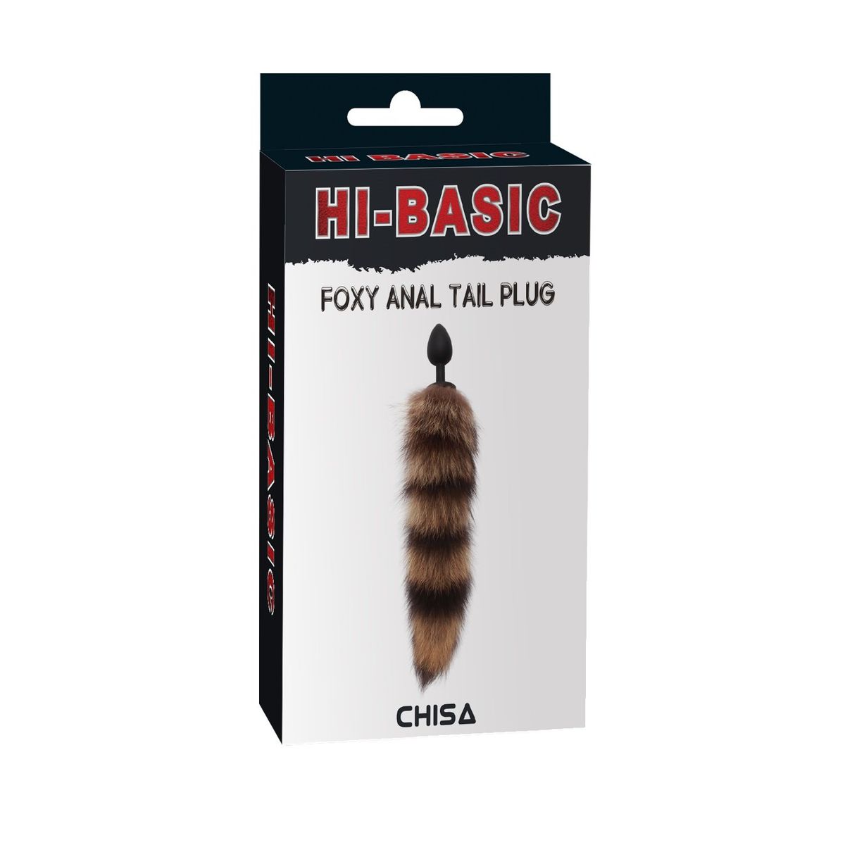 CHISA - Plug Anal Silicona Colita de Zorro 34cm Ø 2,8 cm Juguete Sexual