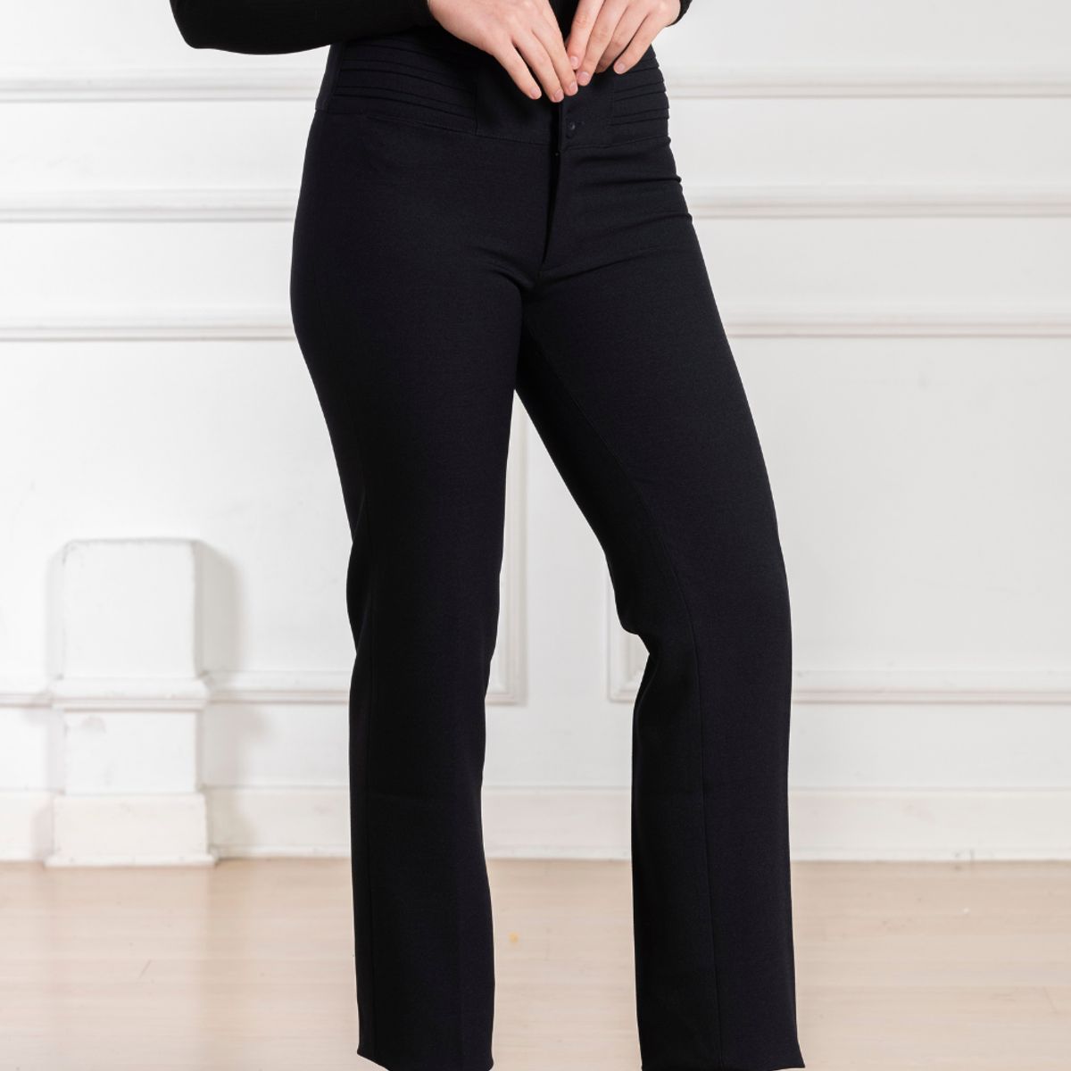 MELANGELS - Pantalón Almendra Mujer