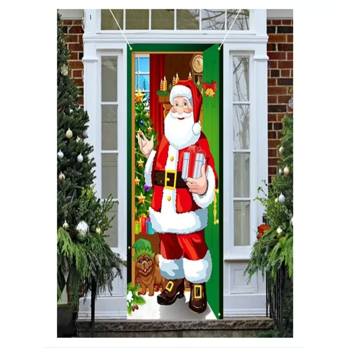GENERICO - Funda Para Puerta tendencia navidad