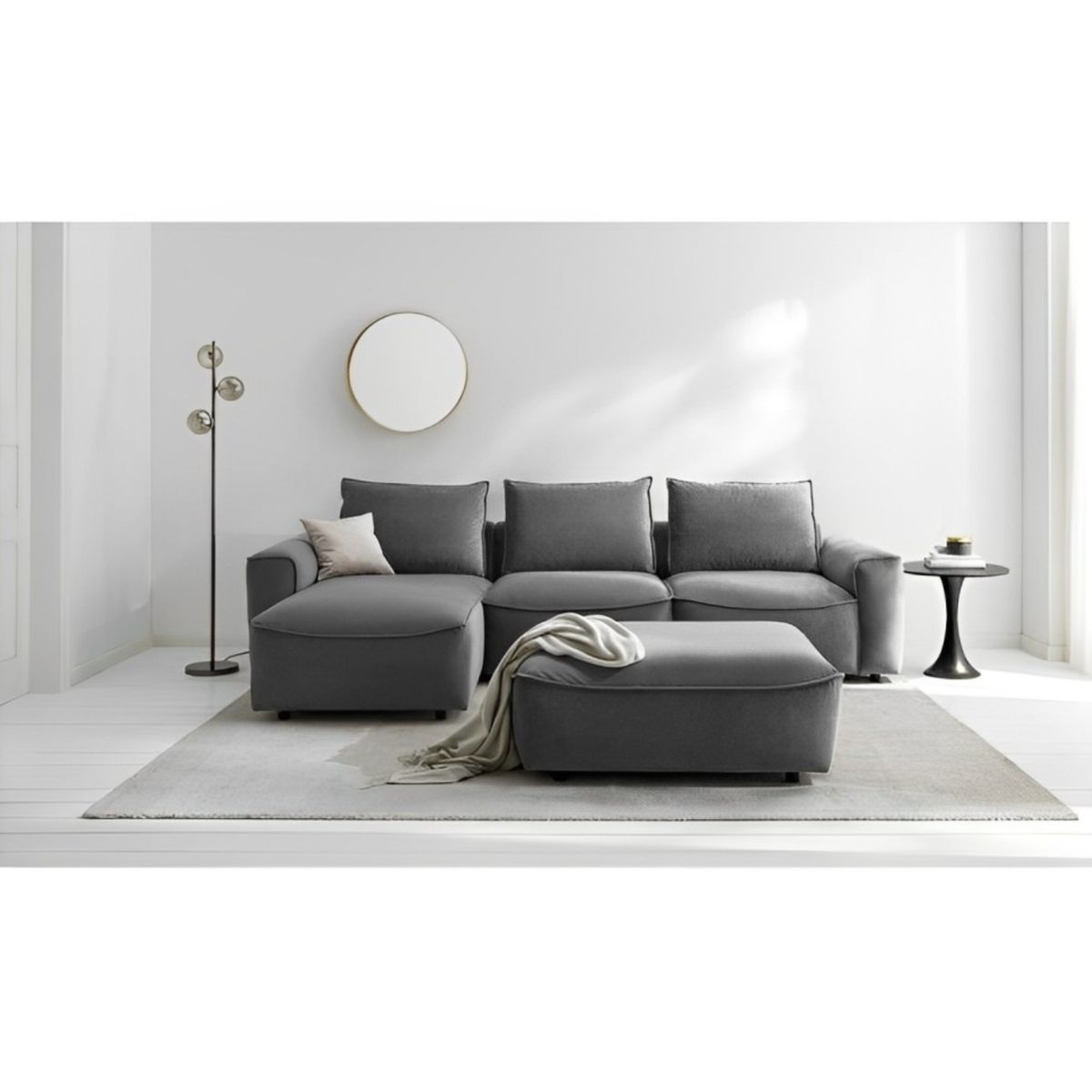 GENERICO - Seccional Izquierdo Esquinero Praga - Gris