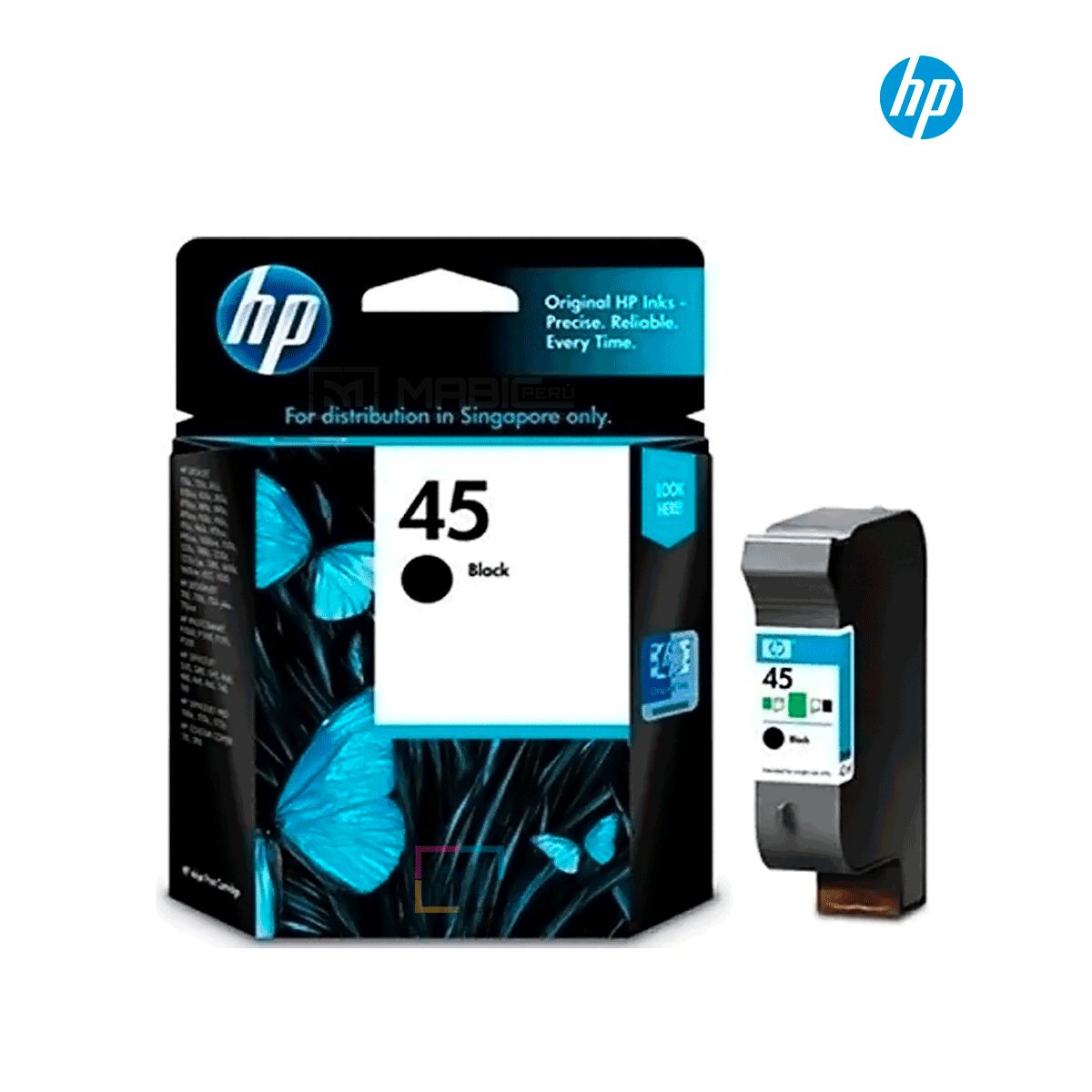 HP - Tinta HP 45 negro 51645AL original