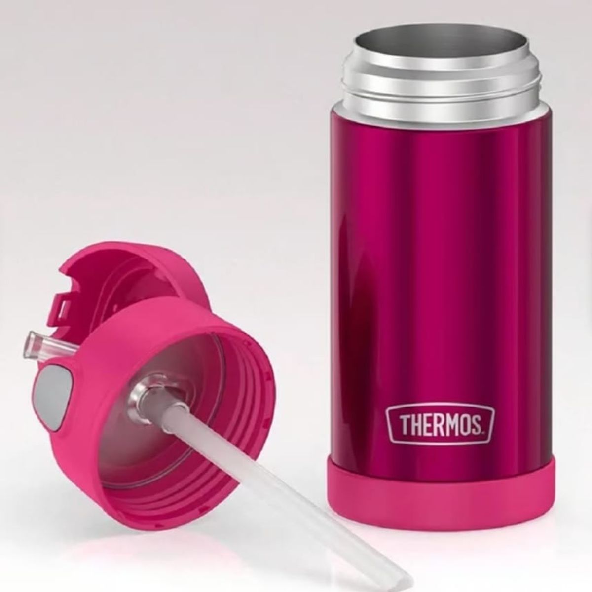 THERMOS - THERMOS HIDRATANTE DE ACERO ROSADO 355ML