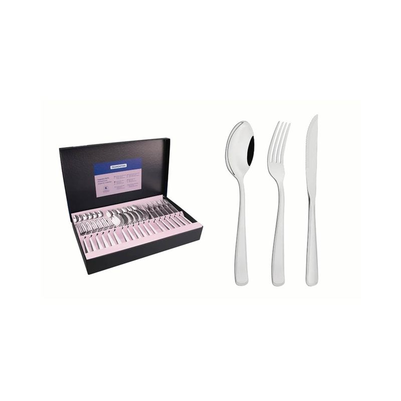 TRAMONTINA - SET. Cubiertos  TRAMONTINA  x36 PZ ACE.INOX. Profesional