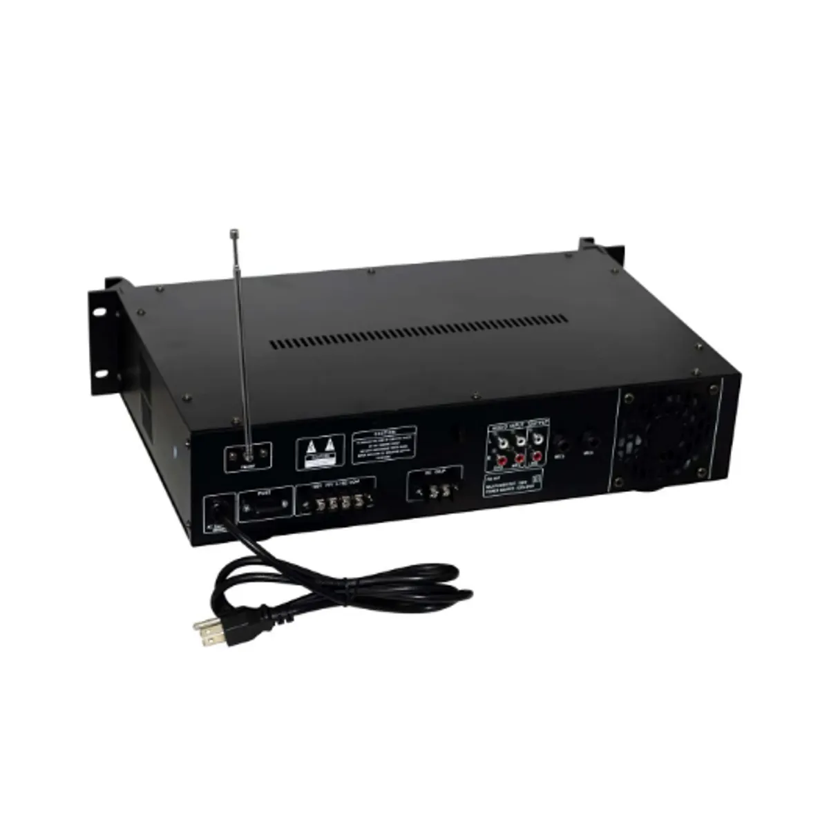 GENERICO - Amplificador de Audio 120W 5 MIC USB/SD/FM YT-J120 FREE POWER