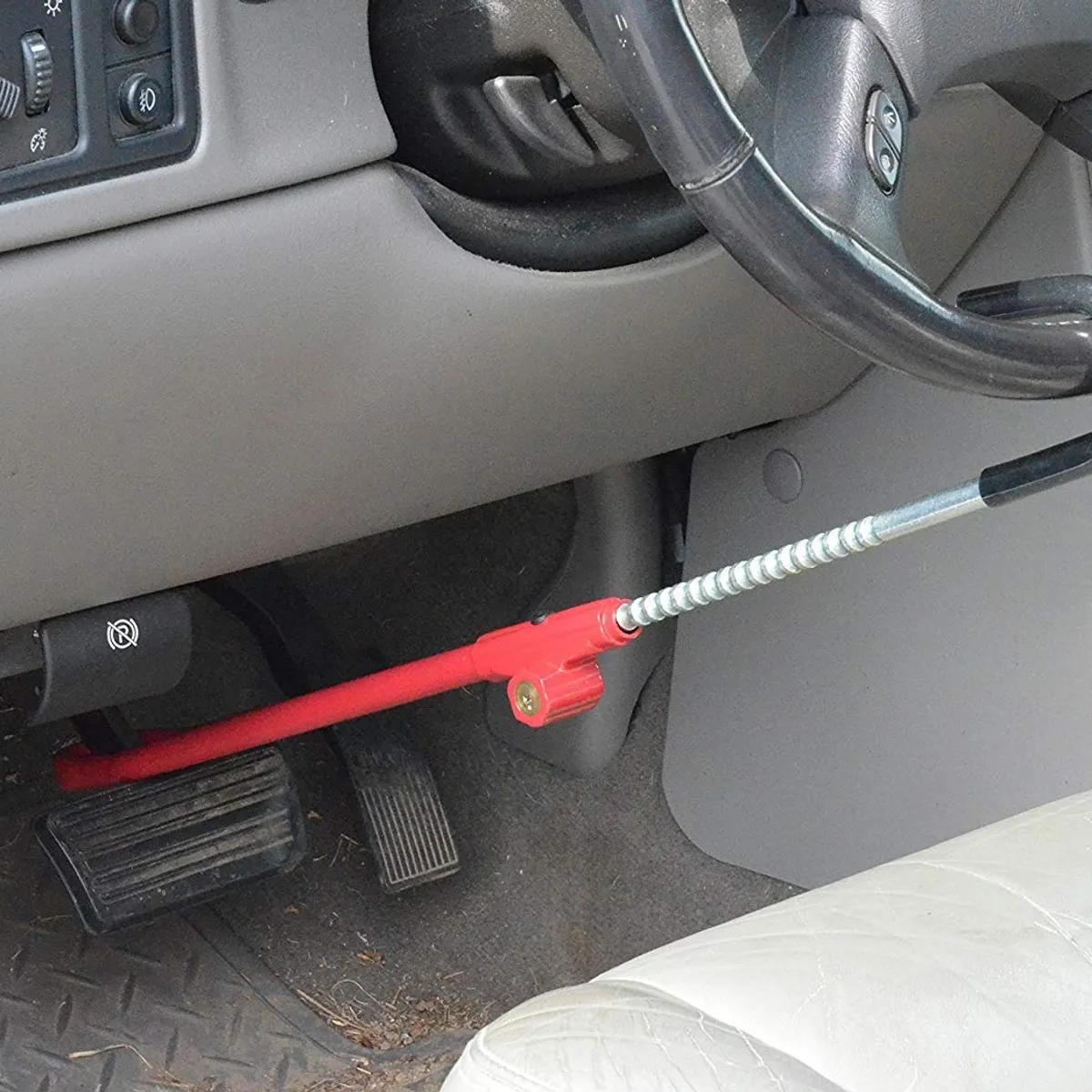 GENERICO - Bastón de Seguridad Timón Pedal Liviano
