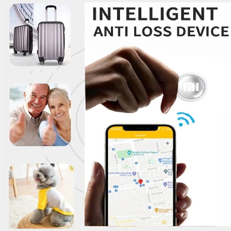GENERICO - Localizador Inteligente Mini Alarma Bluetooth  + Cover Genieka