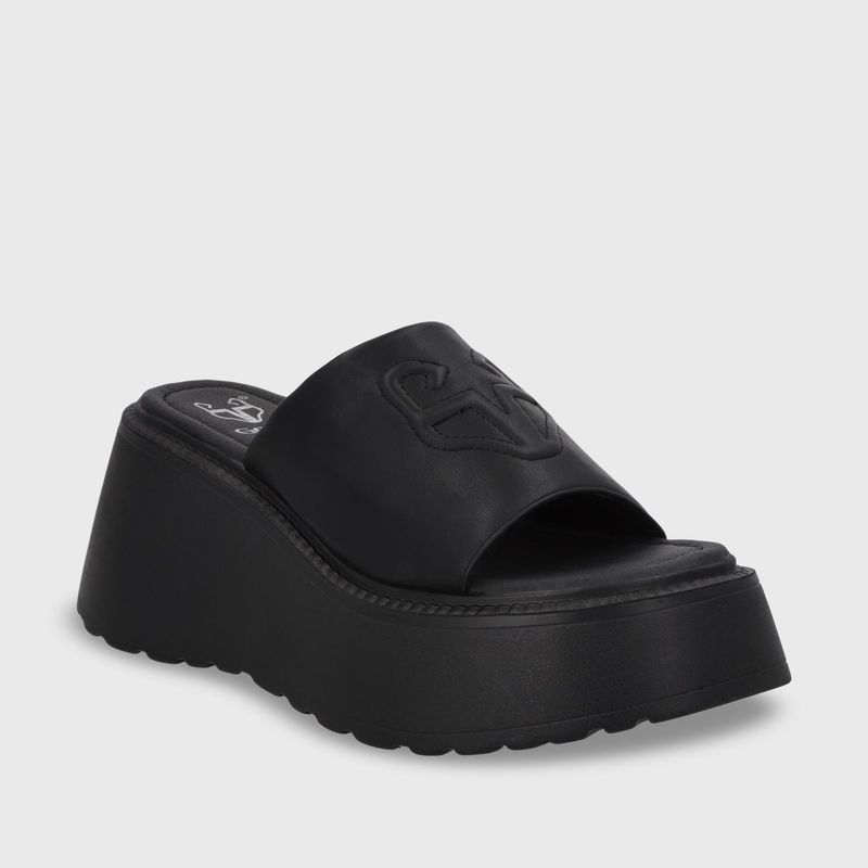 Sandalia Plataforma Negra Mujer 53720 Gotta GOTTA