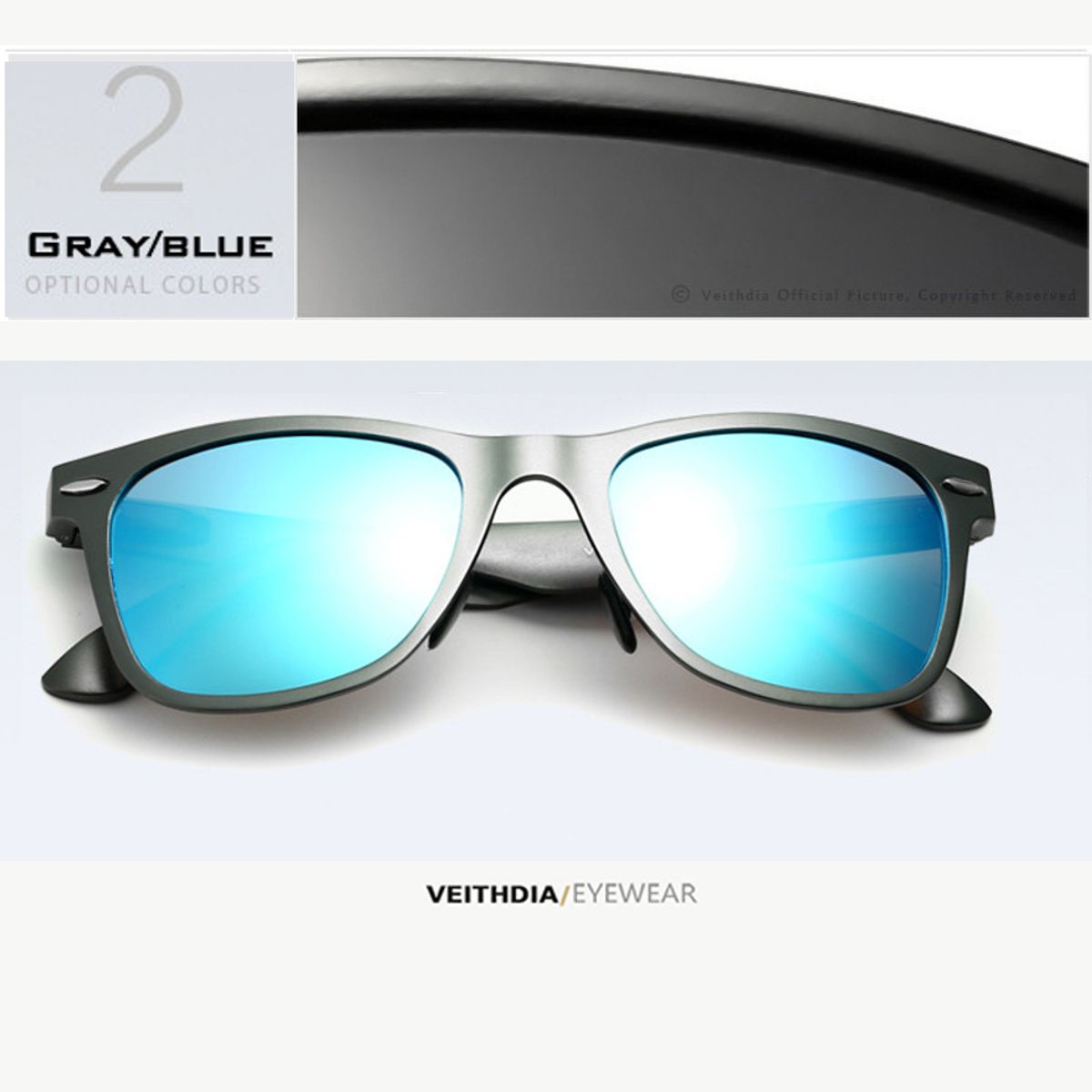 VEITHDIA - Lentes de Sol VEITHDIA Sport - Polarizados - UV400