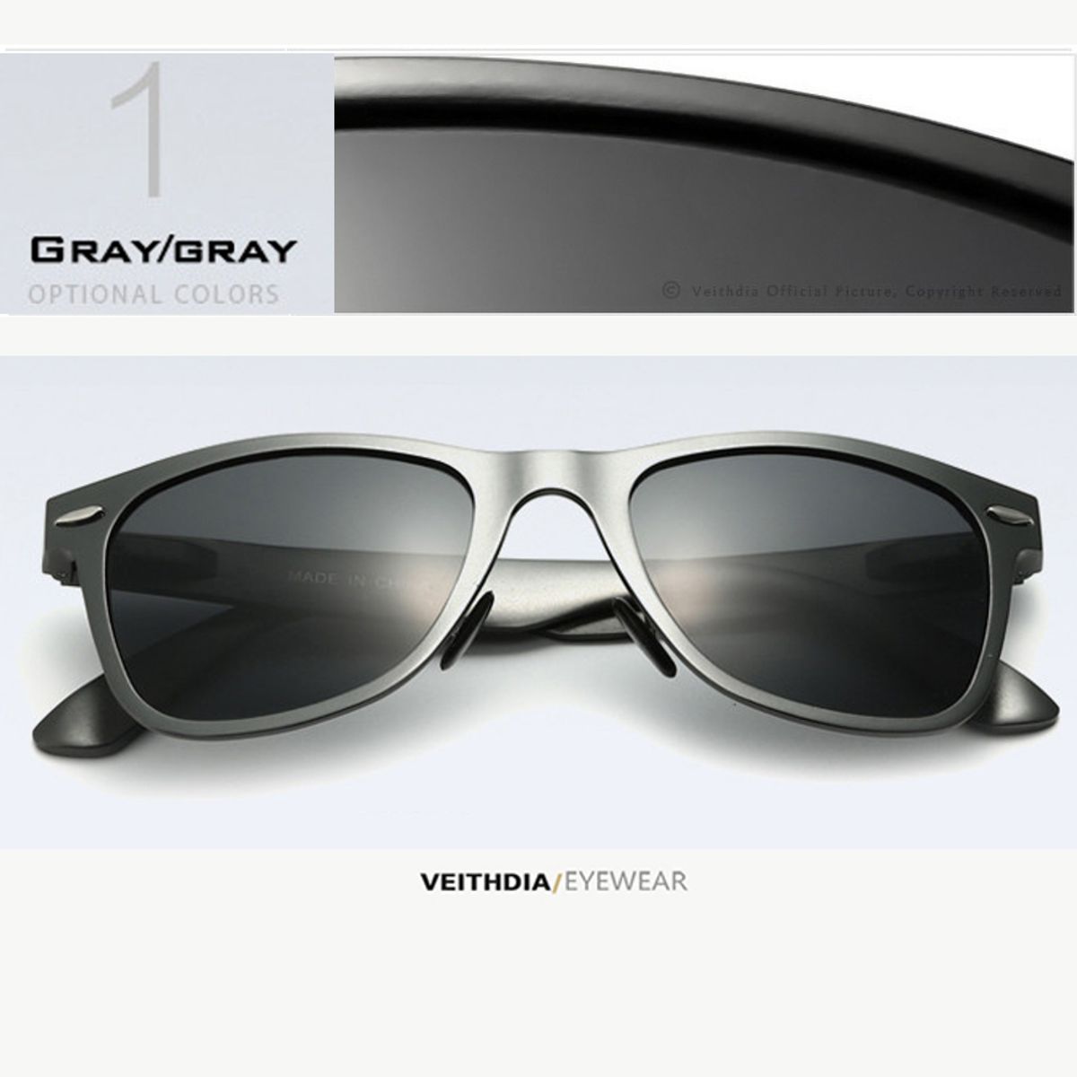 VEITHDIA - Lentes de Sol VEITHDIA Sport - Polarizados - UV400