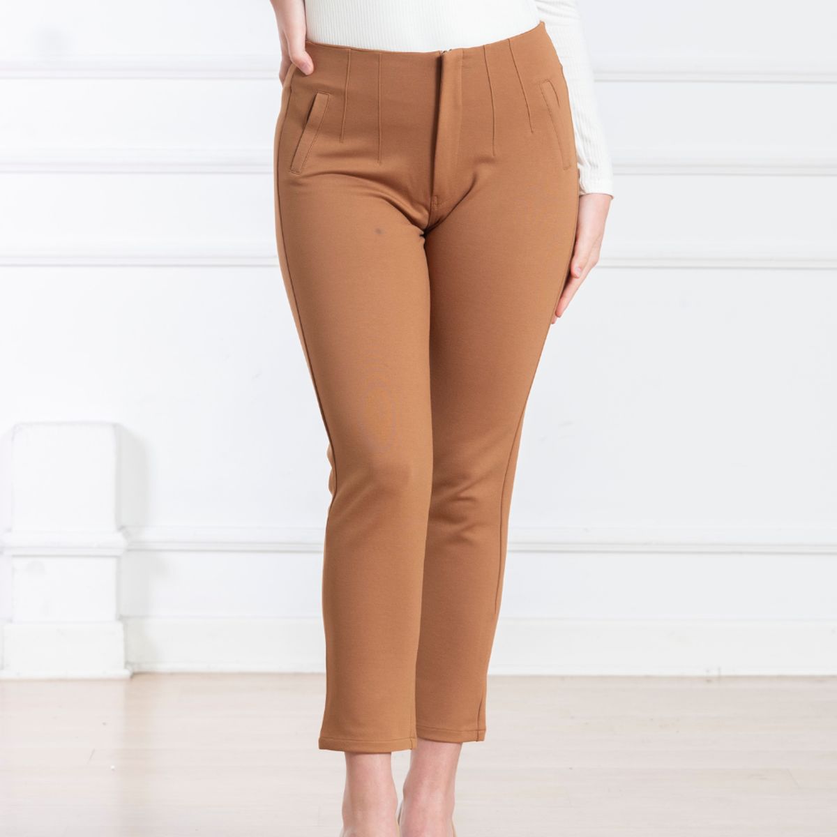 MELANGELS - Pantalón Renata Recto Mujer