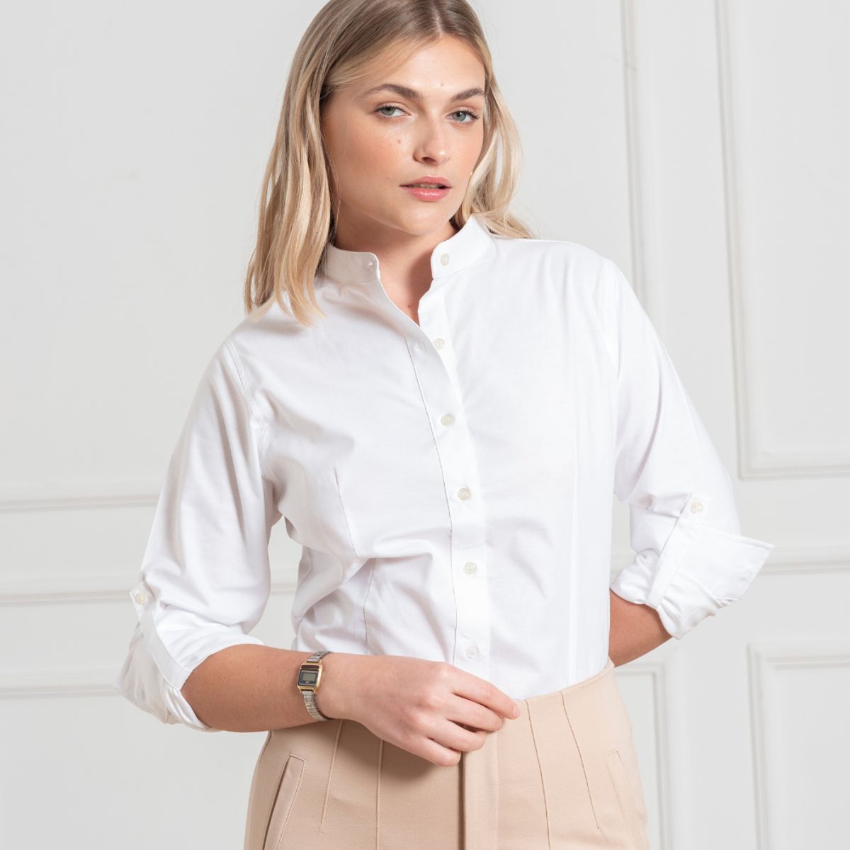 MELANGELS - Pantalón Renata Recto Mujer