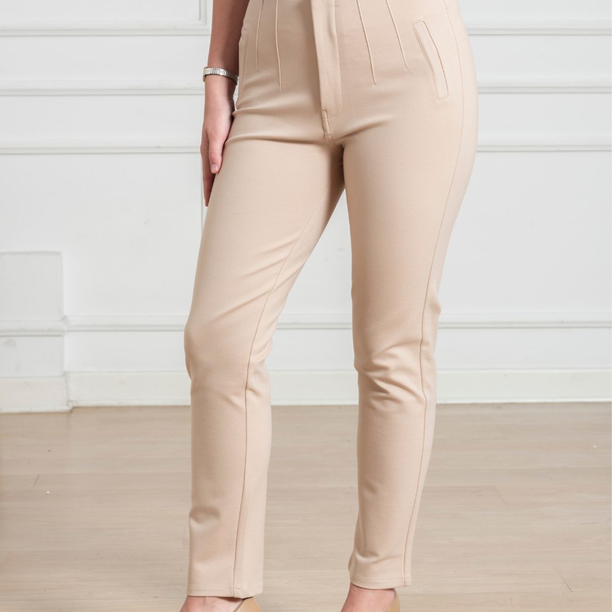 MELANGELS - Pantalón Renata Recto Mujer