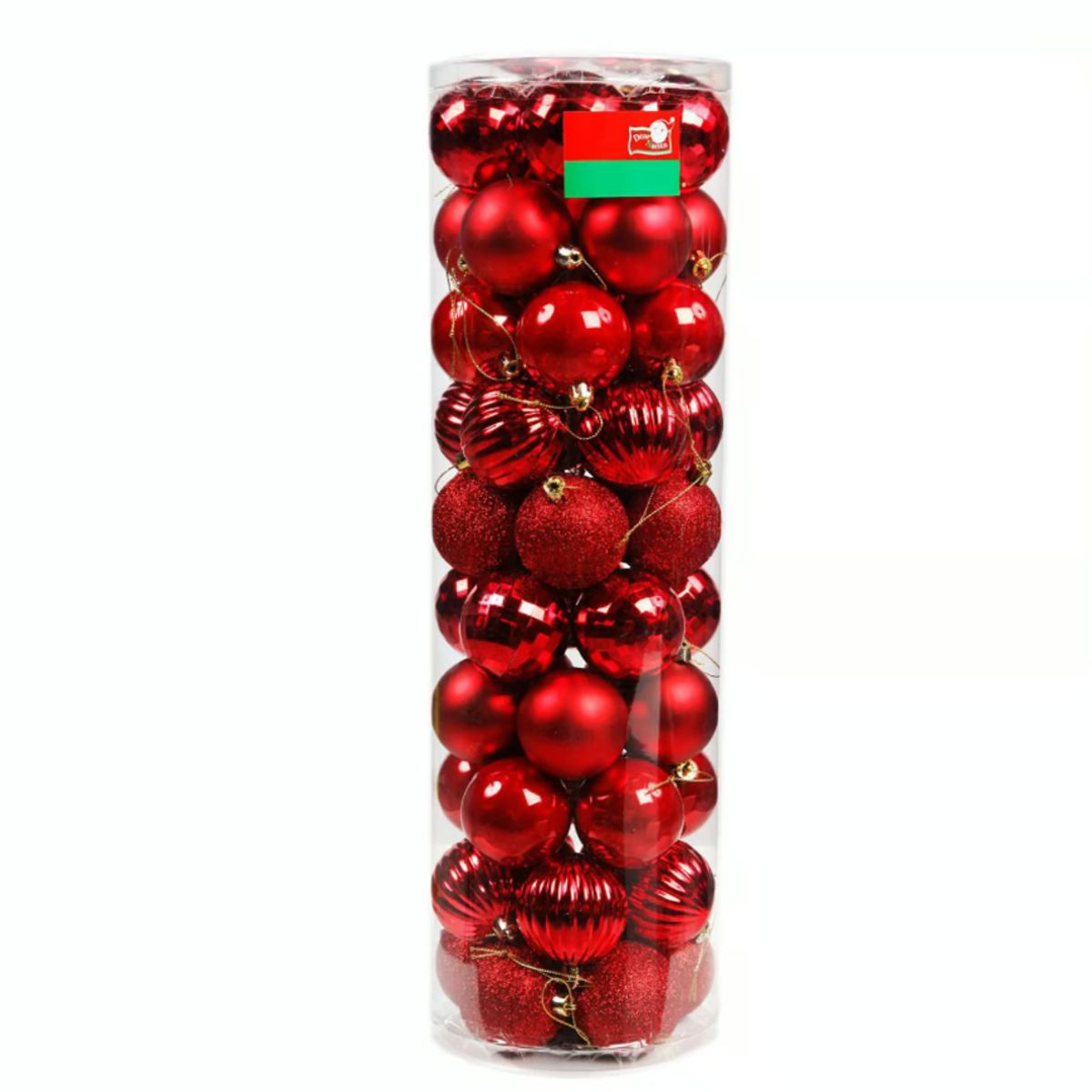 GENERICO - SET BOLAS ROJAS - 50 UNIDADES