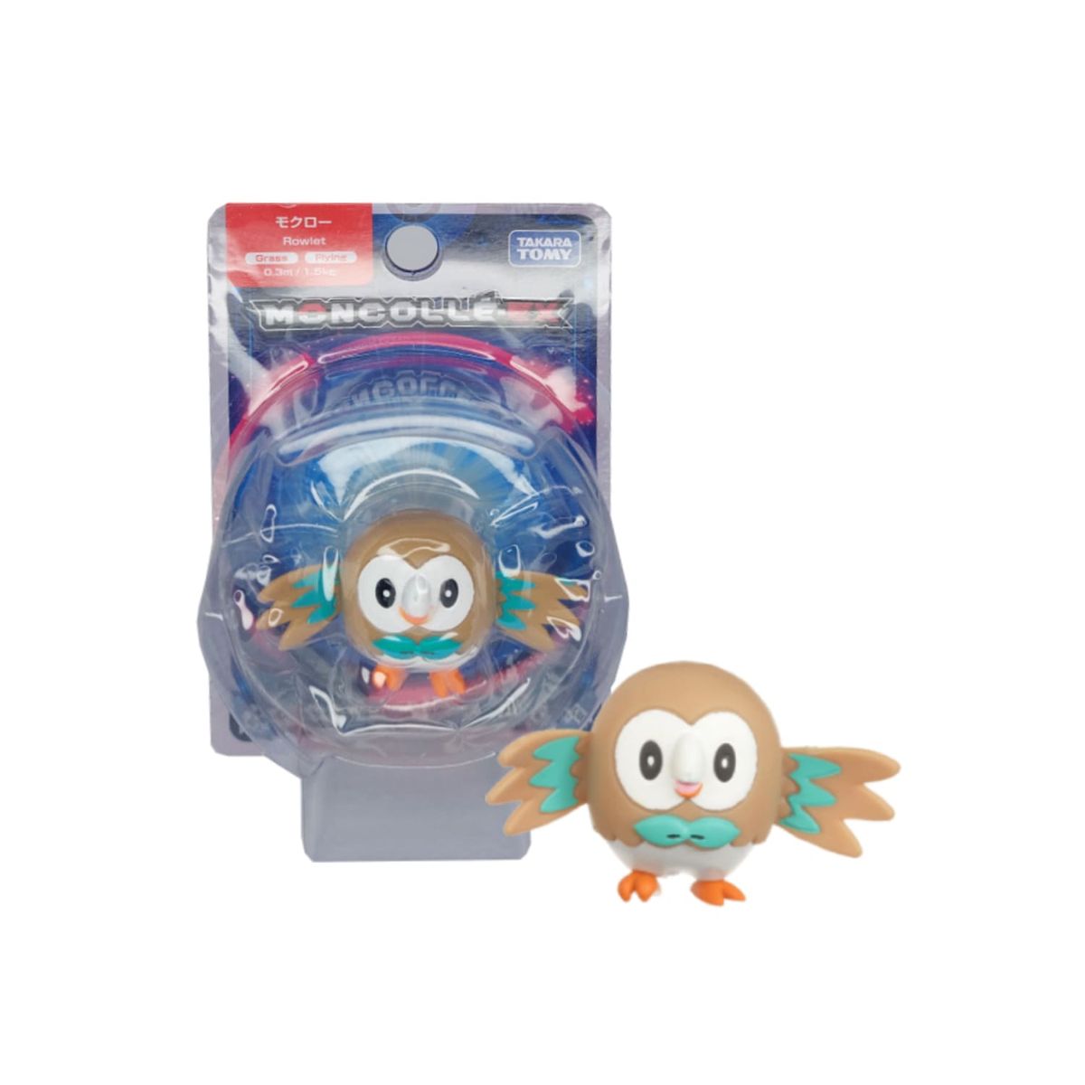 POKEMON - Pokemon Takara Tomy Exclusivo Asia Rowlet
