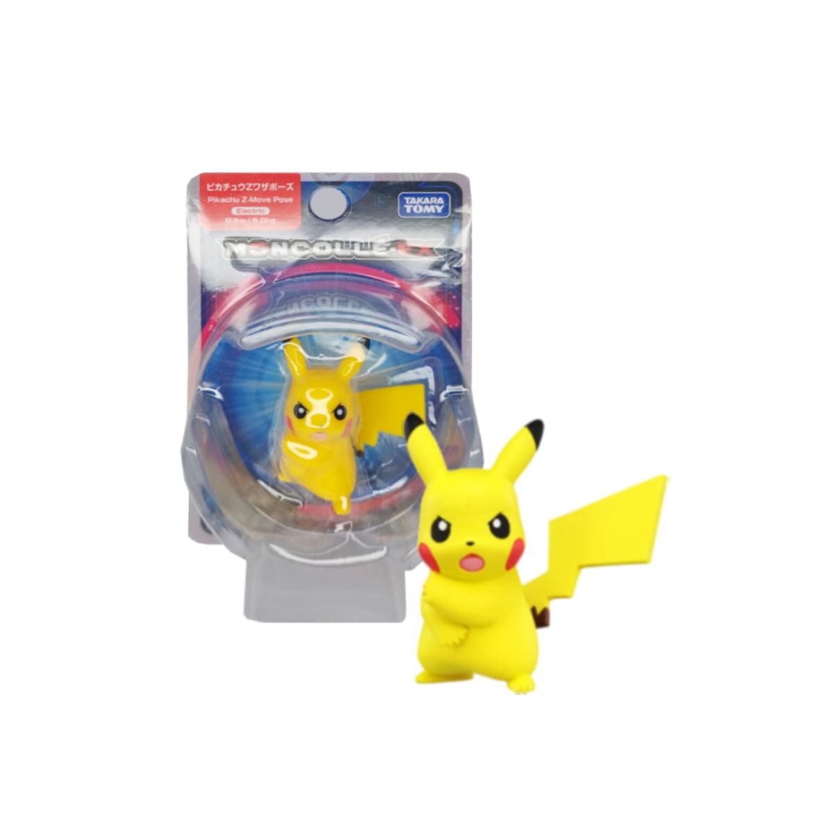 POKEMON - Pokemon Takara Tomy Exclusivo Asia Pikachu Movimiento Z