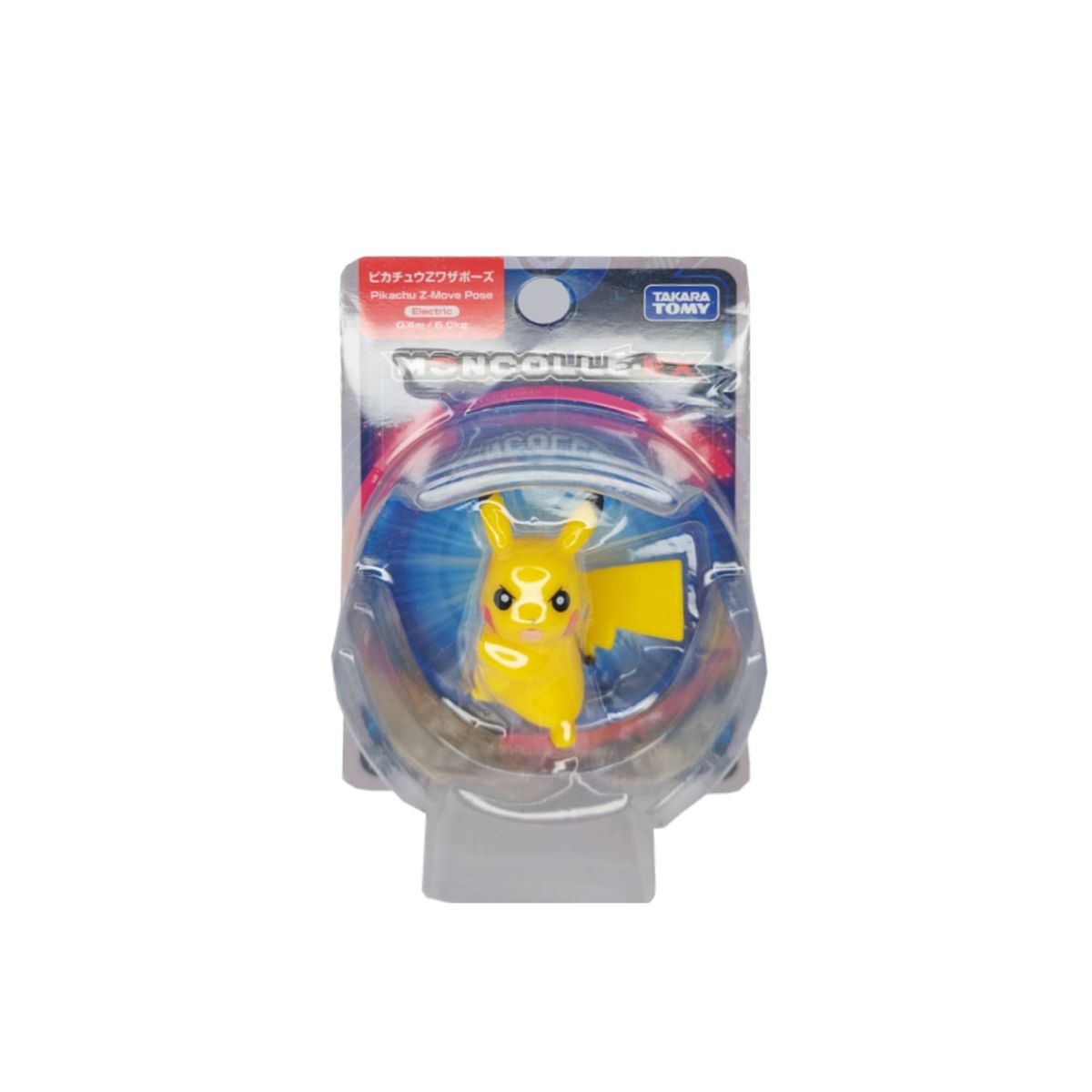 POKEMON - Pokemon Takara Tomy Exclusivo Asia Pikachu Movimiento Z