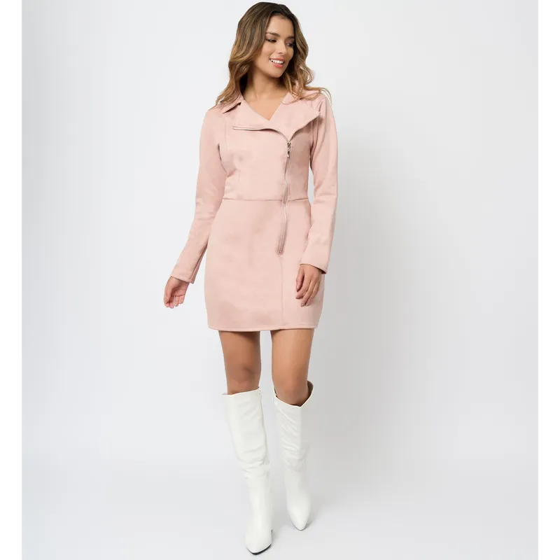 DOLCATTA - Vestido Blazer Jolie - Rose Color - Dolcatta
