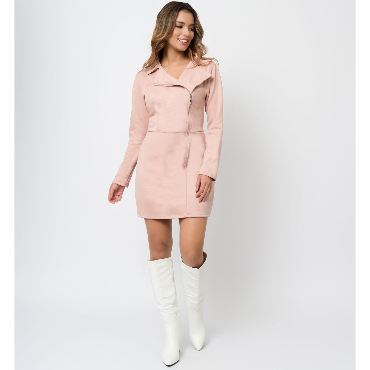 DOLCATTA - Vestido Blazer Jolie - Rose Color - Dolcatta