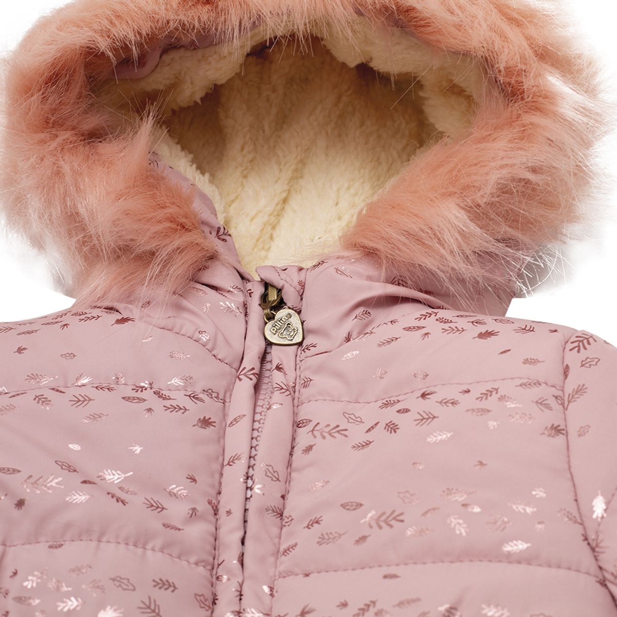 PILLIN - Casaca cCapucha Bebé Niña PVV830 PILLIN