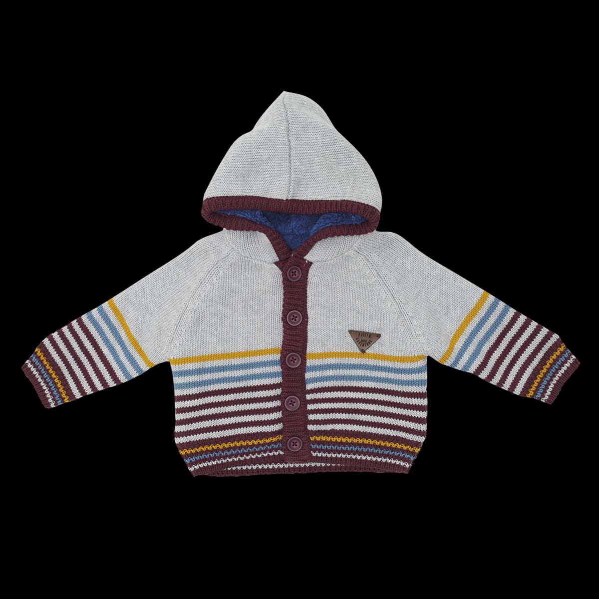 PILLIN - Chompa Abierto cCapucha Bebé Niño PVV903 PILLIN