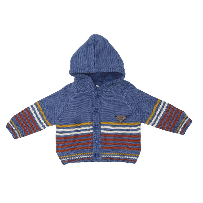 PILLIN - Chompa Abierto cCapucha Bebé Niño PVV903 PILLIN