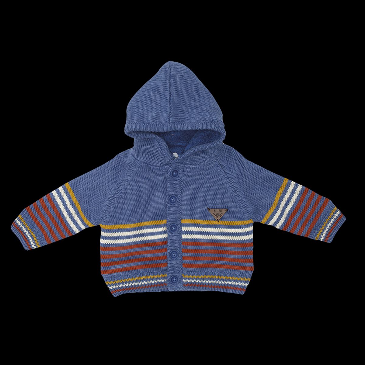 PILLIN - Chompa Abierto cCapucha Bebé Niño PVV903 PILLIN