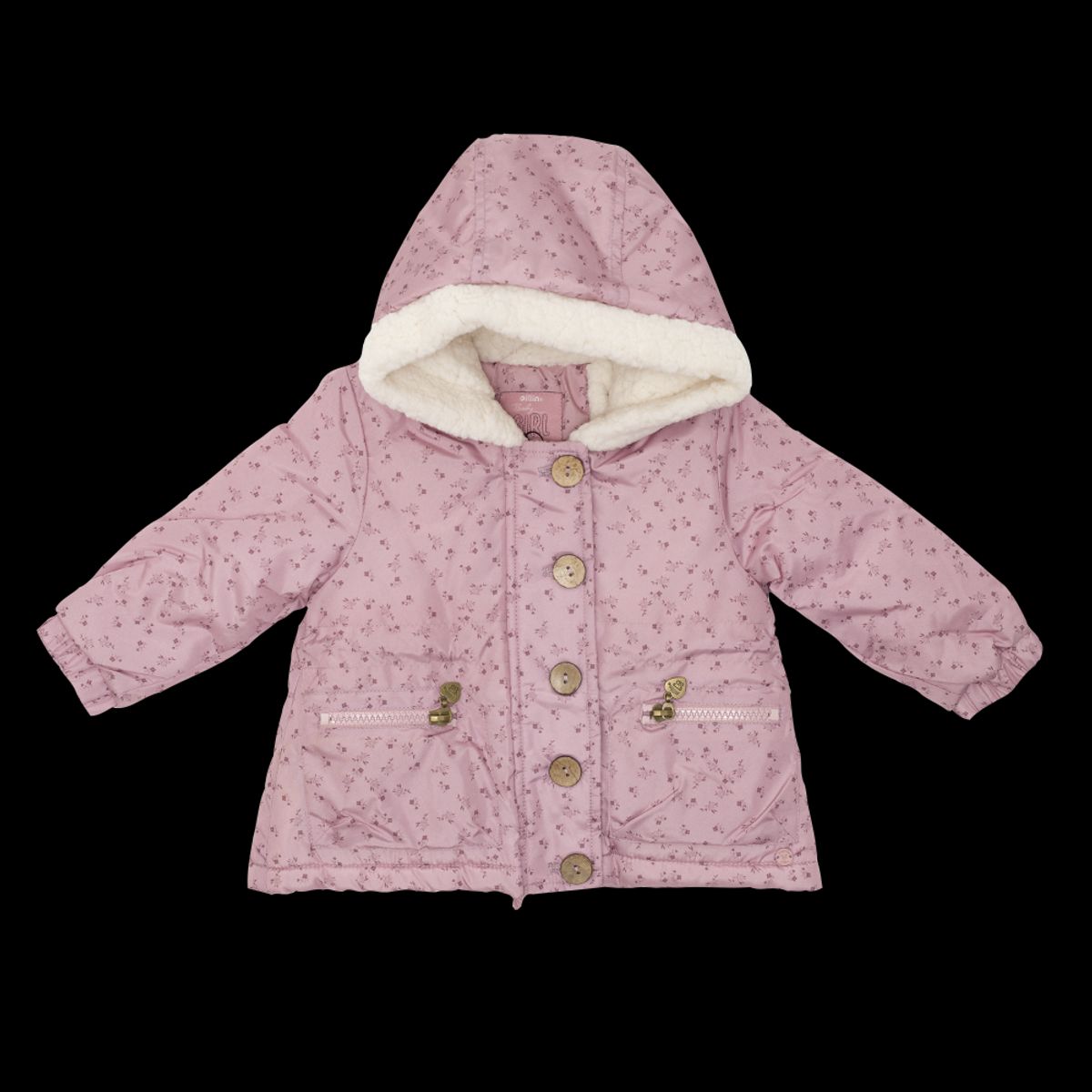PILLIN - Chaqueta c Capucha Bebé Niña PVV809 PILLIN